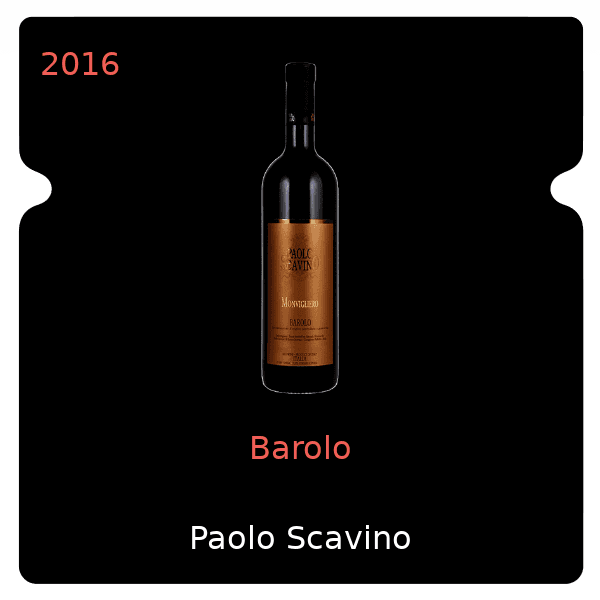 Paolo Scavino Barolo 2016