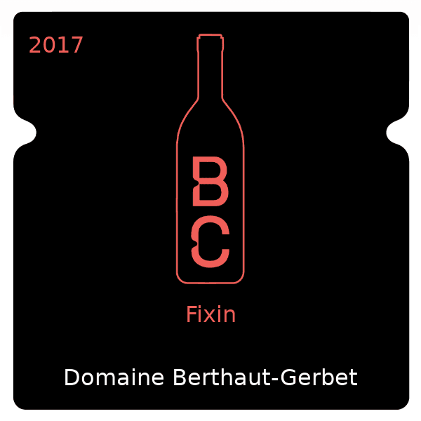 Berthaut-Gerbet Fixin 2017