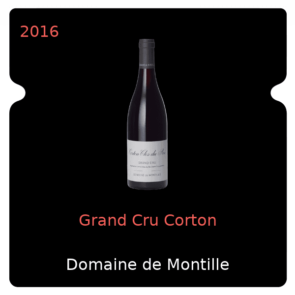 Montille Grand Cru Corton 2016