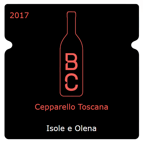 Isole e Olena Cepparello Toscana 2017
