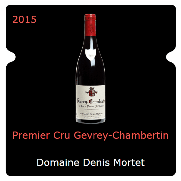 Denis Mortet Premier Cru Gevrey-Chambertin 2015