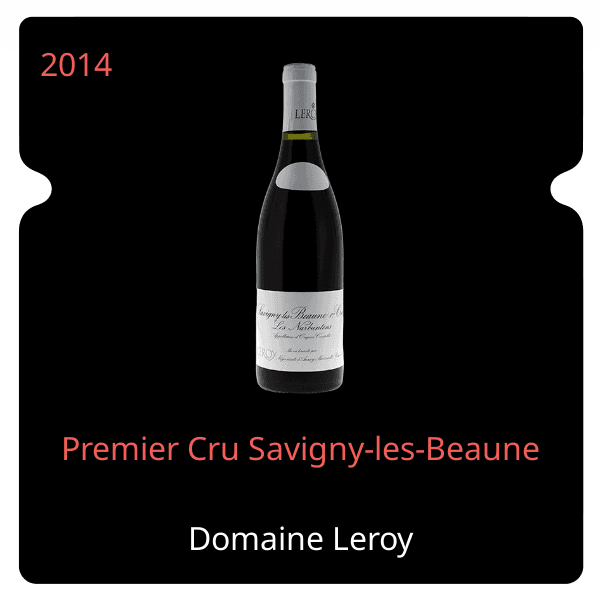 Leroy Premier Cru Savigny-les-Beaune 2014