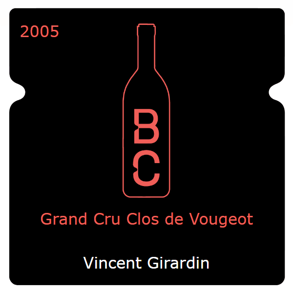 Vincent Girardin Grand Cru Clos de Vougeot 2005