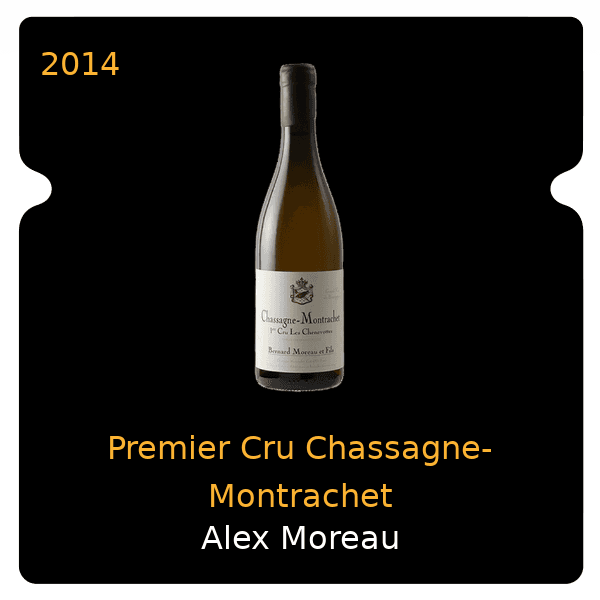 Bernard Moreau Premier Cru Chassagne-Montrachet 2014
