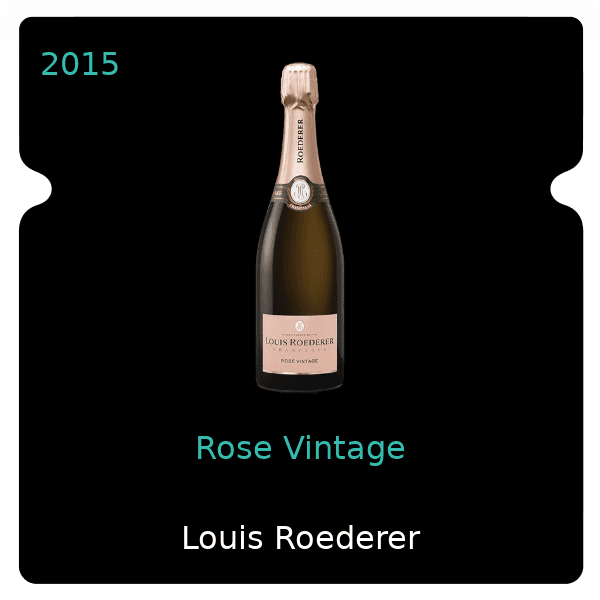 Louis Roederer Rose Vintage 2015