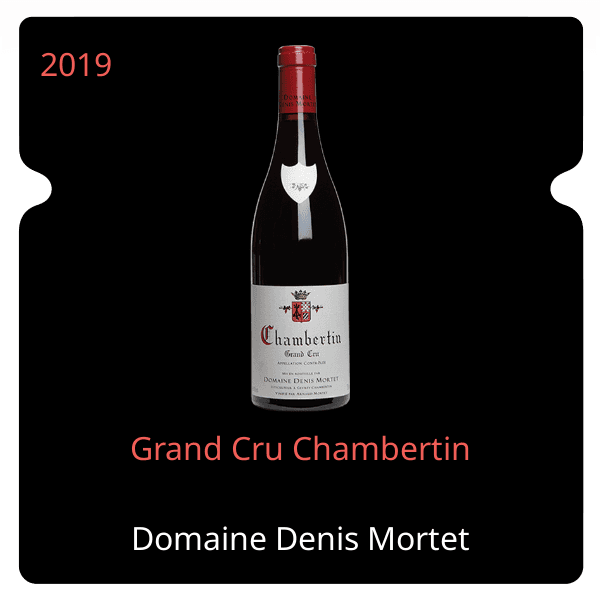 Denis Mortet Grand Cru Chambertin 2019