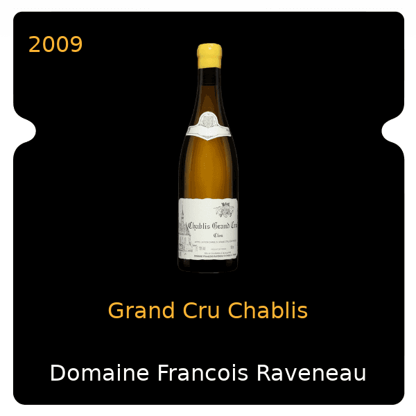 Francois Raveneau Grand Cru Chablis 2009