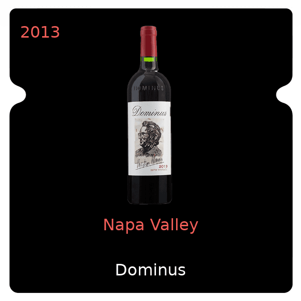 Dominus Napa Valley 2013