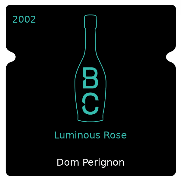 Dom Perignon Luminous Rose 2002