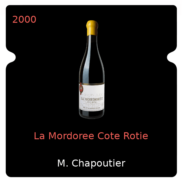 M. Chapoutier La Mordoree Cote Rotie 2000