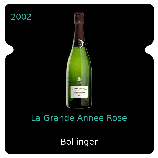 Bollinger La Grande Annee Rose 2002