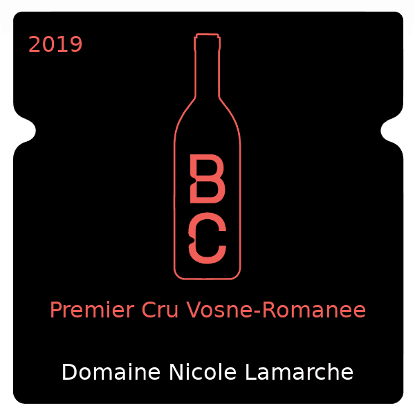 Nicole Lamarche Premier Cru Vosne-Romanee 2019