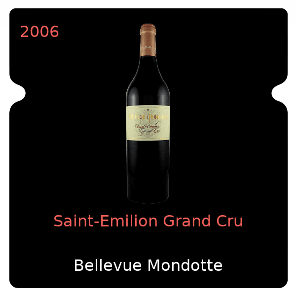 Bellevue Mondotte Saint-Emilion Grand Cru 2006