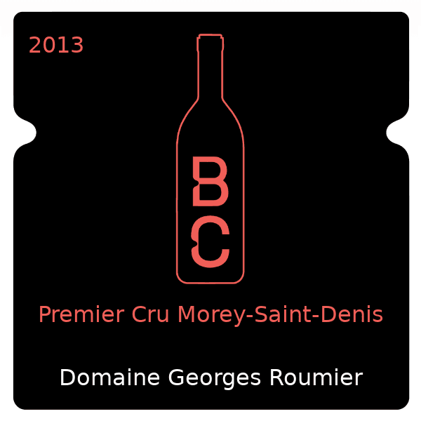 Georges Roumier Premier Cru Morey-Saint-Denis 2013