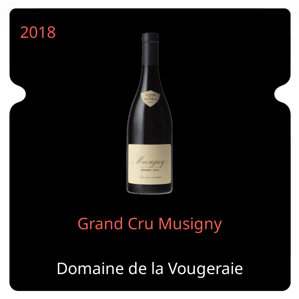 Vougeraie Grand Cru Musigny 2018