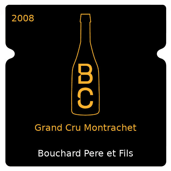 Bouchard Pere et Fils Grand Cru Montrachet 2008