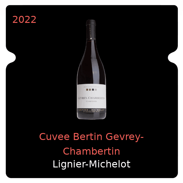 Lignier-Michelot Cuvee Bertin Gevrey-Chambertin 2022