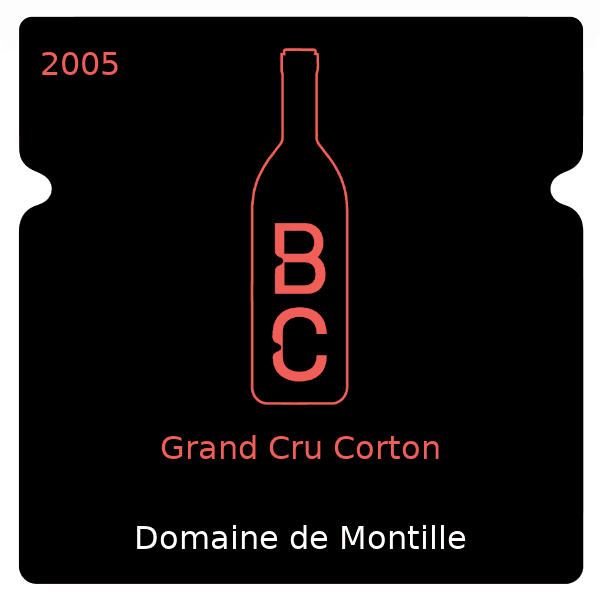Montille Grand Cru Corton 2005