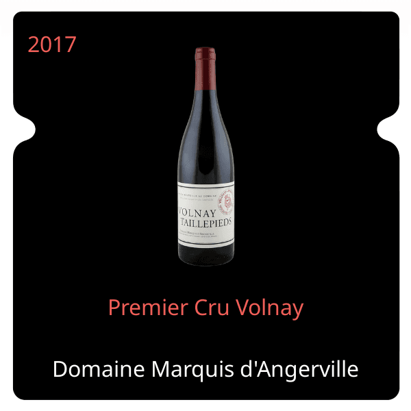 Marquis d'Angerville Premier Cru Volnay 2017