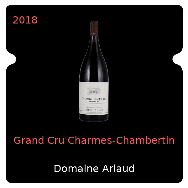 Arlaud Grand Cru Charmes-Chambertin 2018
