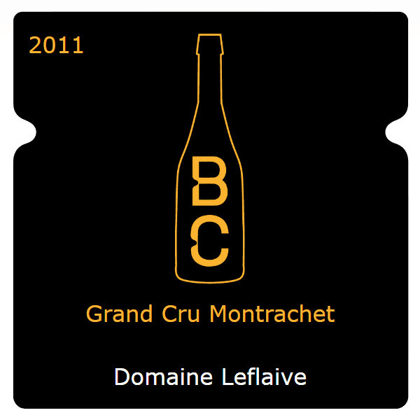 Leflaive Grand Cru Montrachet 2011