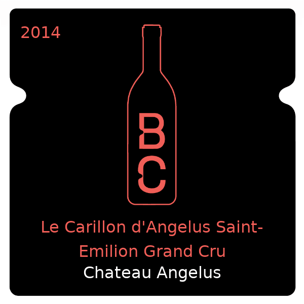 Angelus Le Carillon d'Angelus Saint-Emilion Grand Cru 2014