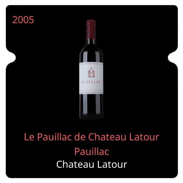 Latour Le Pauillac de Chateau Latour Pauillac 2005