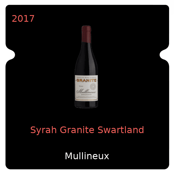 Mullineux Syrah Granite Swartland 2017