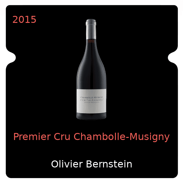 Olivier Bernstein Premier Cru Chambolle-Musigny 2015