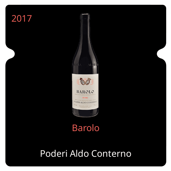 Aldo Conterno Barolo 2017