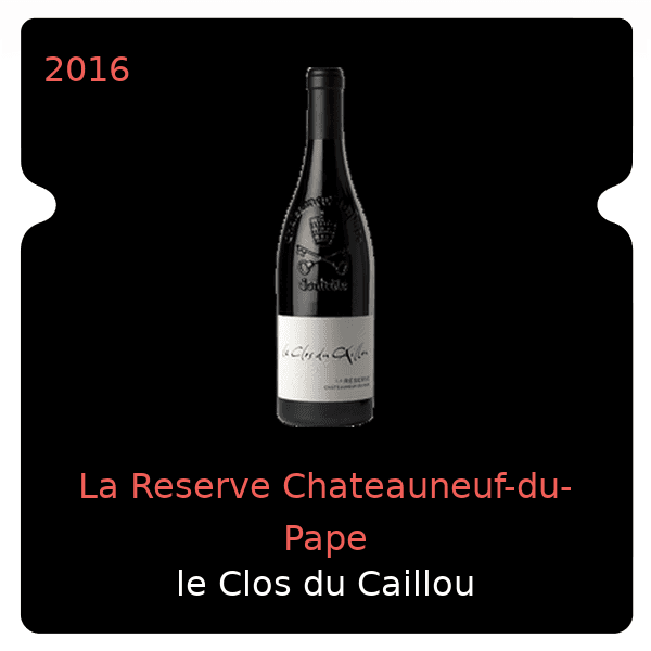 Caillou La Reserve Chateauneuf-du-Pape 2016
