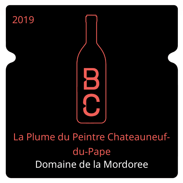 Mordoree La Plume du Peintre Chateauneuf-du-Pape 2019