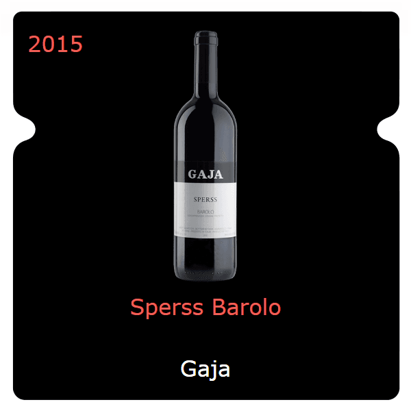 Gaja Sperss Barolo 2015