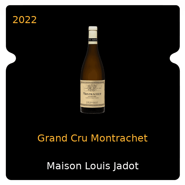 Louis Jadot Grand Cru Montrachet 2022