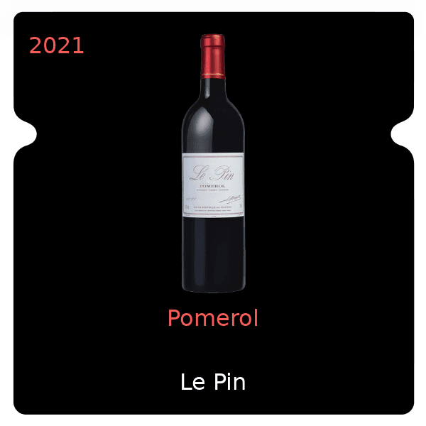Pin Pomerol 2021