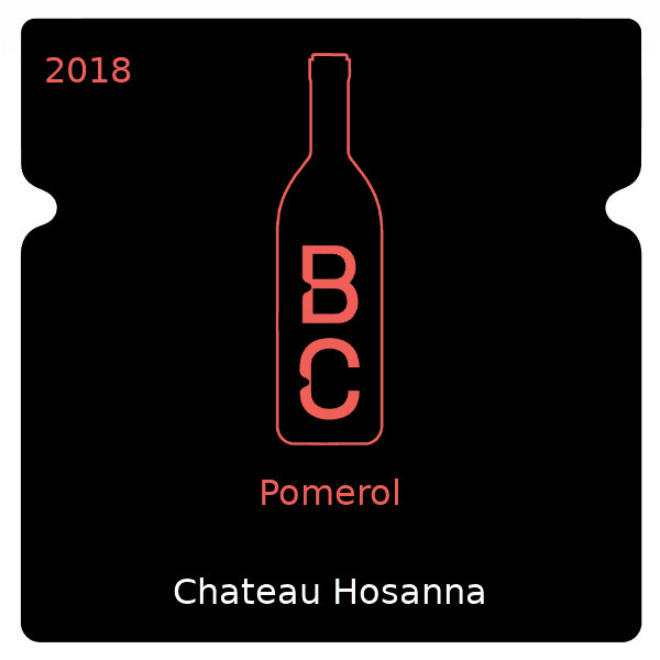 Hosanna Pomerol 2018