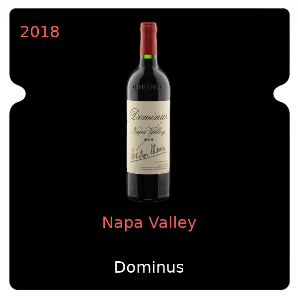 Dominus Napa Valley 2018