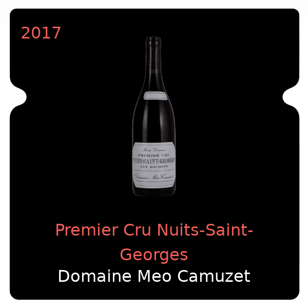 Meo Camuzet Premier Cru Nuits-Saint-Georges 2017
