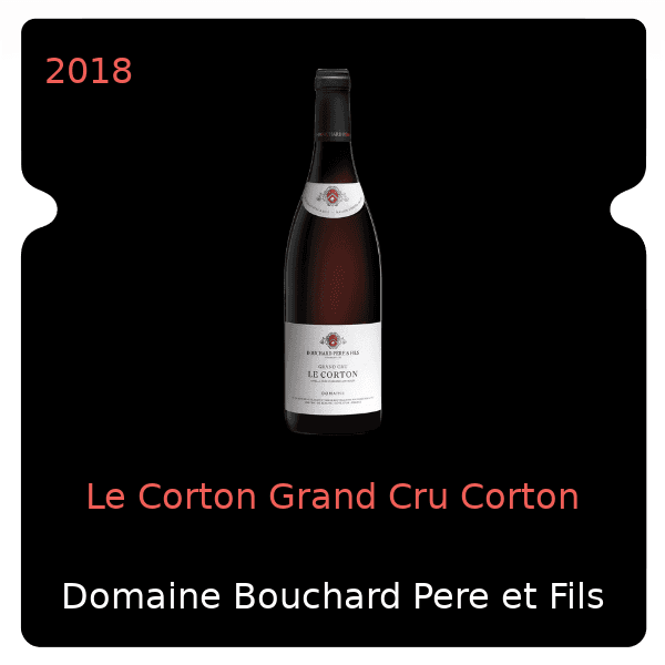 Bouchard Pere et Fils Le Corton Grand Cru Corton 2018