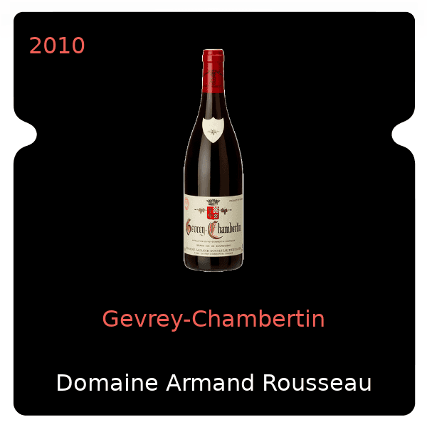 Armand Rousseau Gevrey-Chambertin 2010