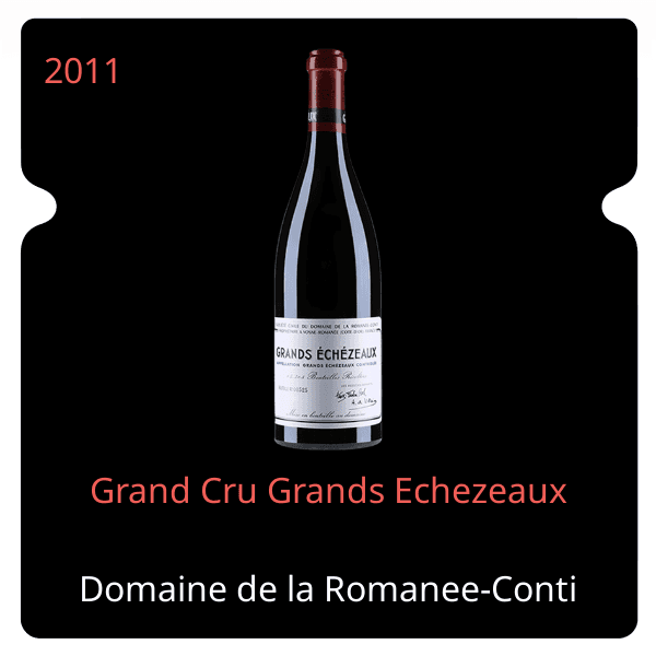 Romanee-Conti Grand Cru Grands Echezeaux 2011