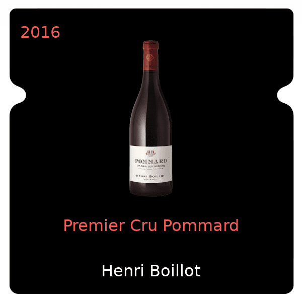 Henri Boillot Premier Cru Pommard 2016