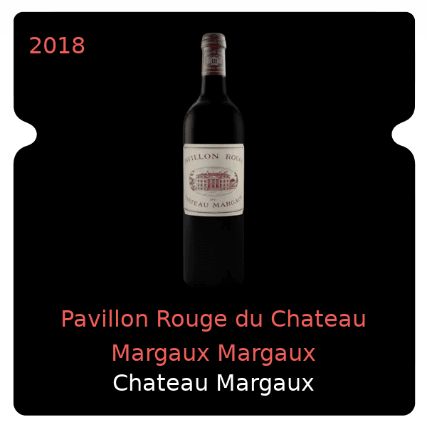 Margaux Pavillon Rouge du Chateau Margaux Margaux 2018
