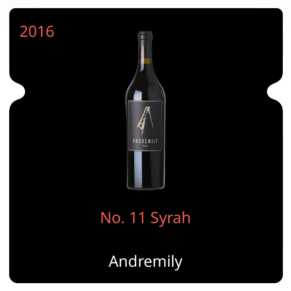 Andremily No. 11 Syrah 2016