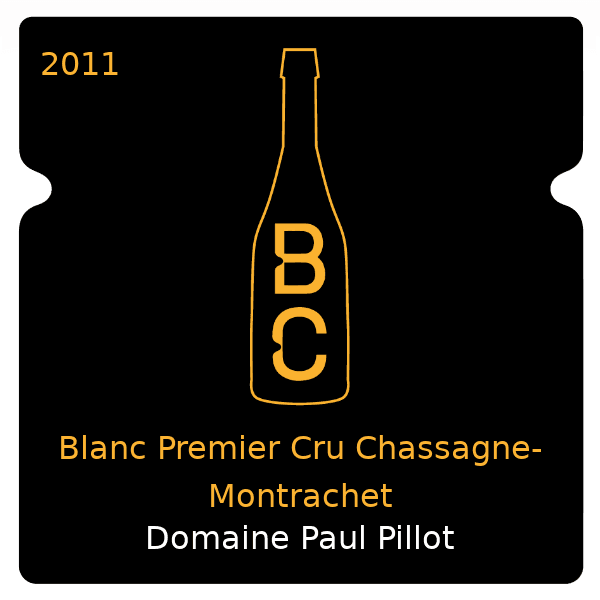 Paul Pillot Blanc Premier Cru Chassagne-Montrachet 2011