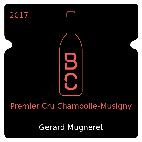 Gerard Mugneret Premier Cru Chambolle-Musigny 2017
