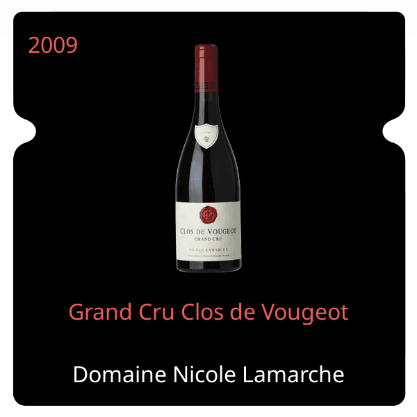 Nicole Lamarche Grand Cru Clos de Vougeot 2009