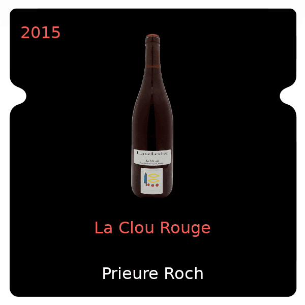 Prieure Roch La Clou Rouge 2015