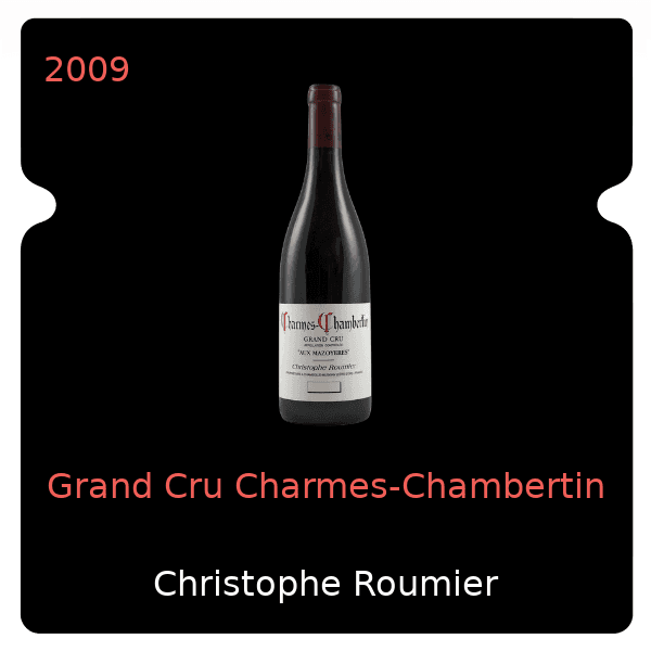 Christophe Roumier Grand Cru Charmes-Chambertin 2009