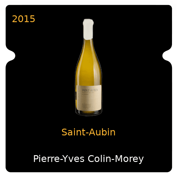 Pierre-Yves Colin-Morey Saint-Aubin 2015